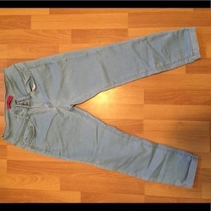 High rise skinny jeans